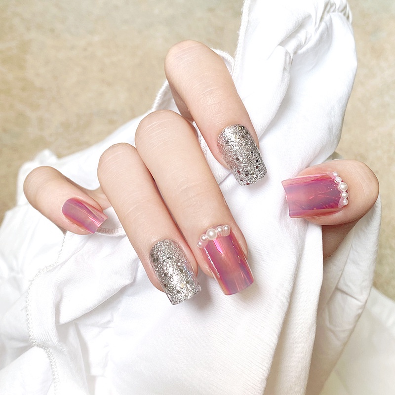 [ NBD 19 ] CHARM NƠ BỚM - Phom MÓNG DÀI  [ Tặng Keo Và Dụng Cụ ] Lẻ