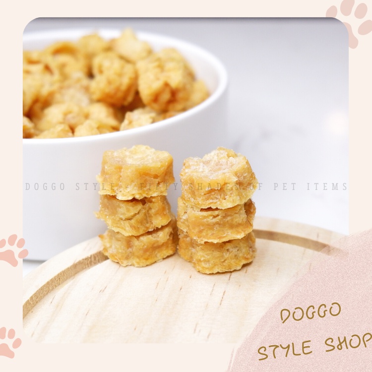 Combo Treat Bánh Thưởng Tổng Hợp Cho Chó Gà Sấy Khô DOGGOSTYLE Homemade Không Chất Bảo Quản 100G