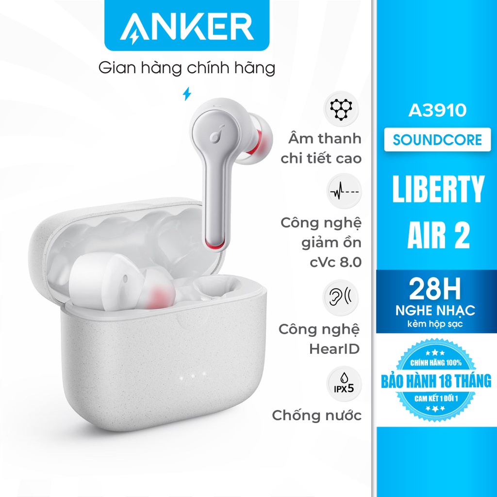 Tai nghe bluetooth SOUNDCORE Liberty Air 2 (by Anker) - A3910
