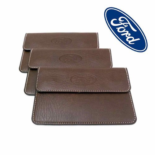 Ví Da Đựng Giấy Tờ Đăng Kiểm IN LOGO Hãng Xe FORD Sang Trọng
