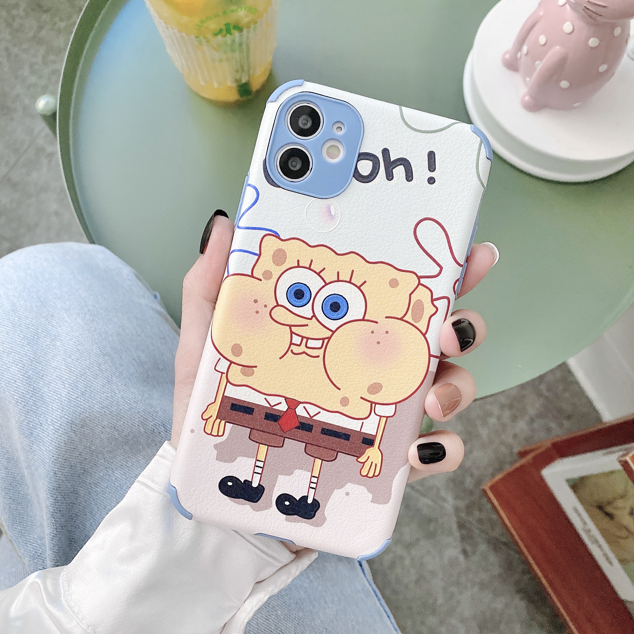 Huawei Mate 40 30 20 Pro P40 P30 Pro P40 Lite Y9 Prime 2019 P Samrt Z Nova 8 7 6 Pro 7i 8 7 6 SE 5 Pro Patrick Star SpongeBob Cartoon Soft Case