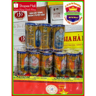 Nước yến sào Khánh Hoà Sanest vỉ 6 lon (190ml×1 lon)