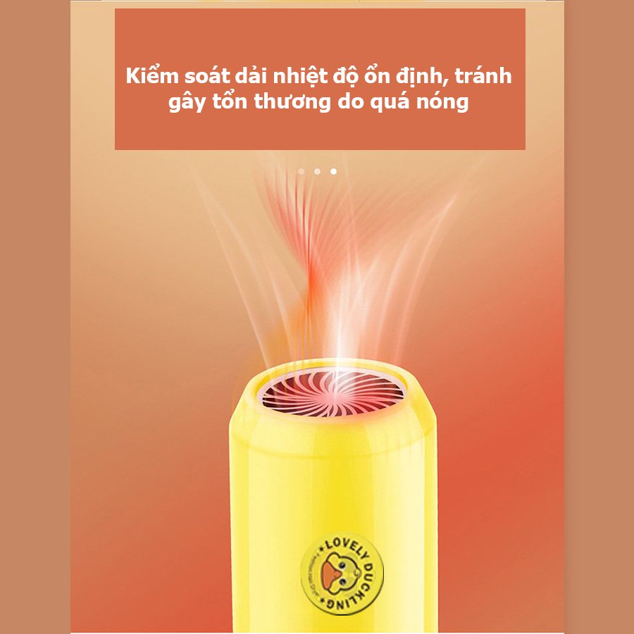 Máy sấy tóc con vịt vàng L-Duck - Máy sấy tạo kiểu chuyên nghiệp công suất lớn 700w bảo hành 12 tháng
