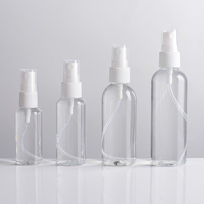 Chai Xịt Phun Sương, Lọ Chiết Mỹ Phẩm, Tinh Dầu, Dung Dịch Sát Khuẩn Trong Suốt Dung Tích 30ml - 50ml - 100ml 88069