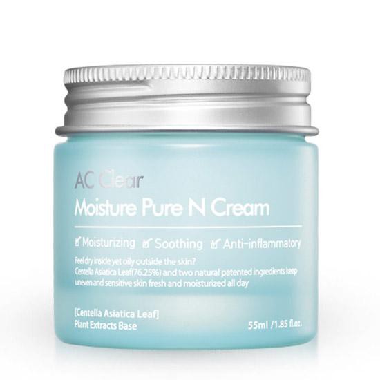 Kem dưỡng trắng The Plant Base AC Clear Moisture Pure N Cream 55ml