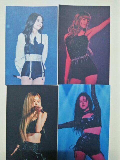 Card unoff] Bộ card trong DVD concert của BLACKPINK