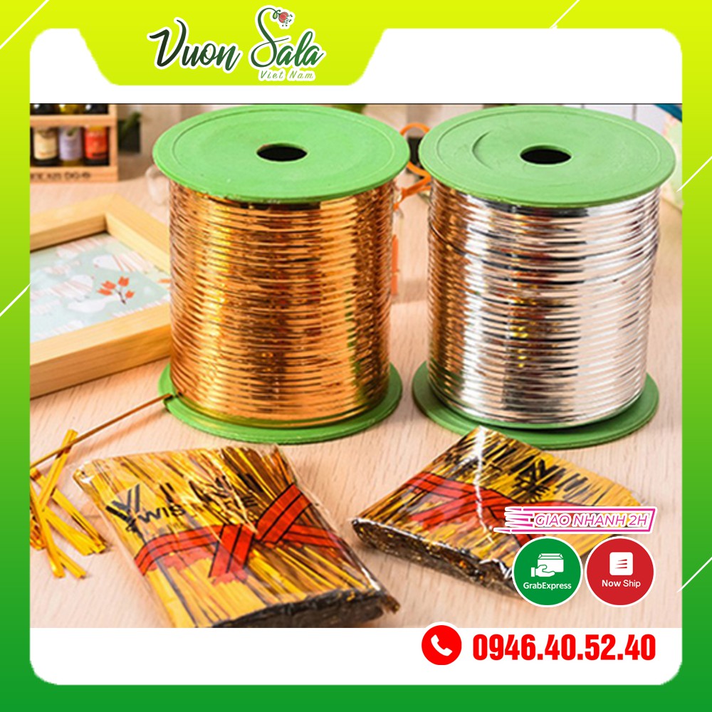Cuộn dây kẽm vàng dùng để cố định