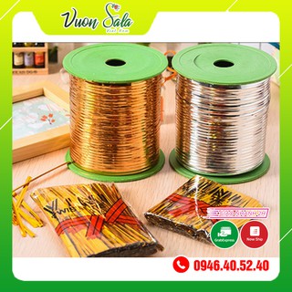 Cuộn dây kẽm vàng dùng để cố định