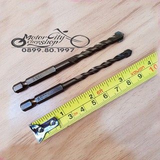 Mũi khoan bê tông tường  phi 6 và 8 chuôi lục giác