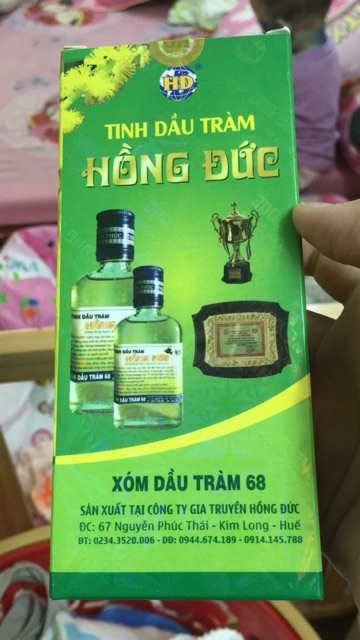 Tinh dầu tràm Hồng Đức- chống muỗi đốt, chống sốt xuất huyết (50ml)