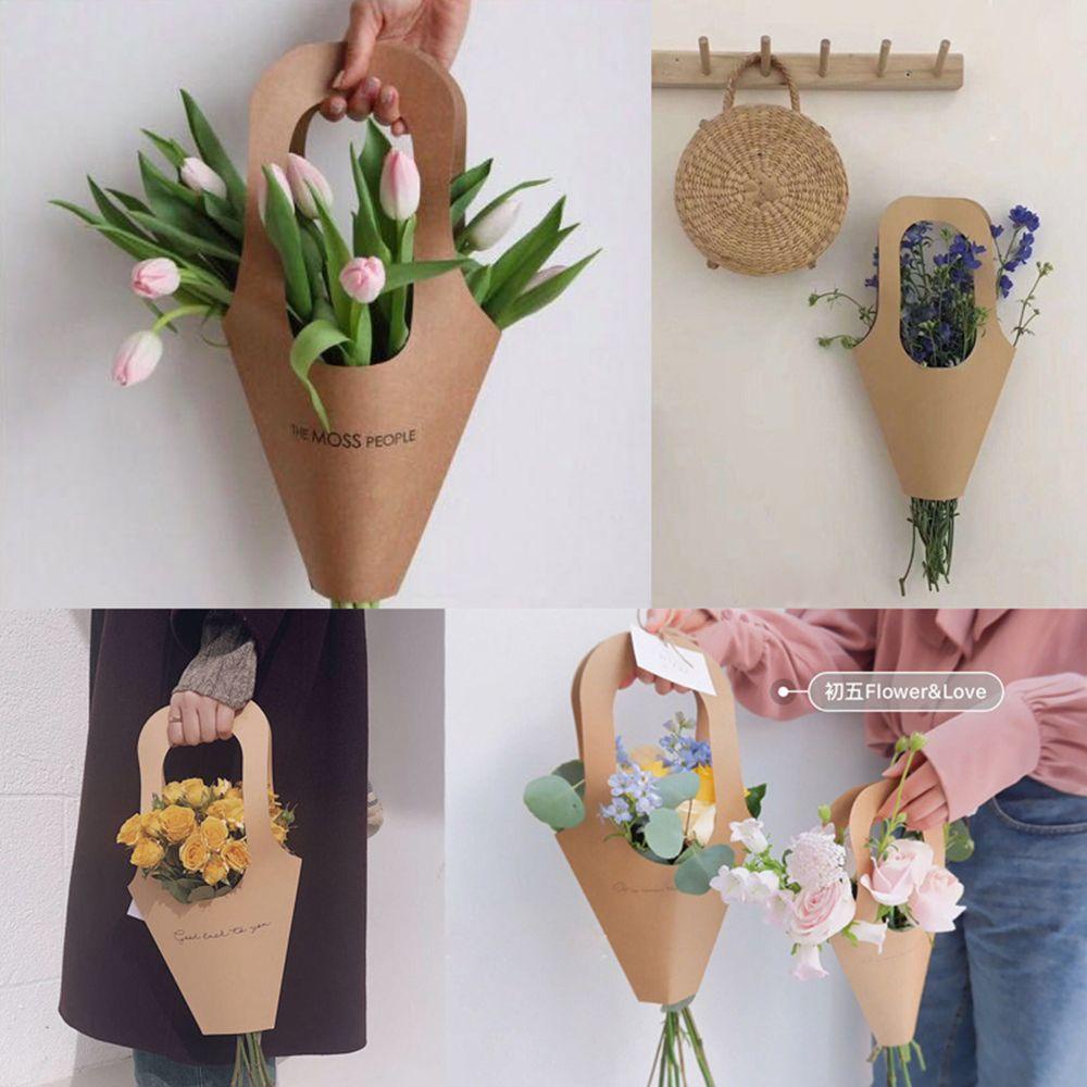 NIUYOU Túi Giấy Đựng Quà Valentine Có Tay Cầm
