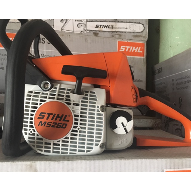 Máy Cưa Xích Stihl Ms 250 Chính Hãng - Kèm Lam Xích 18in