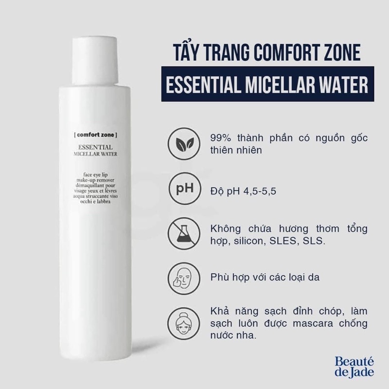 200ml - Nước tẩy trang Comfort Zone