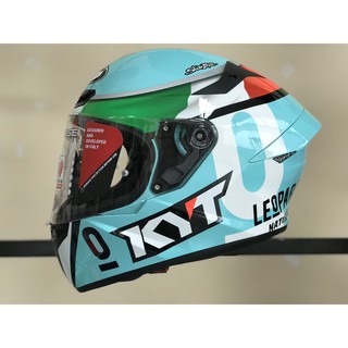 Nón KYT TT COURSE chính hãng fullface tem LEOPARD