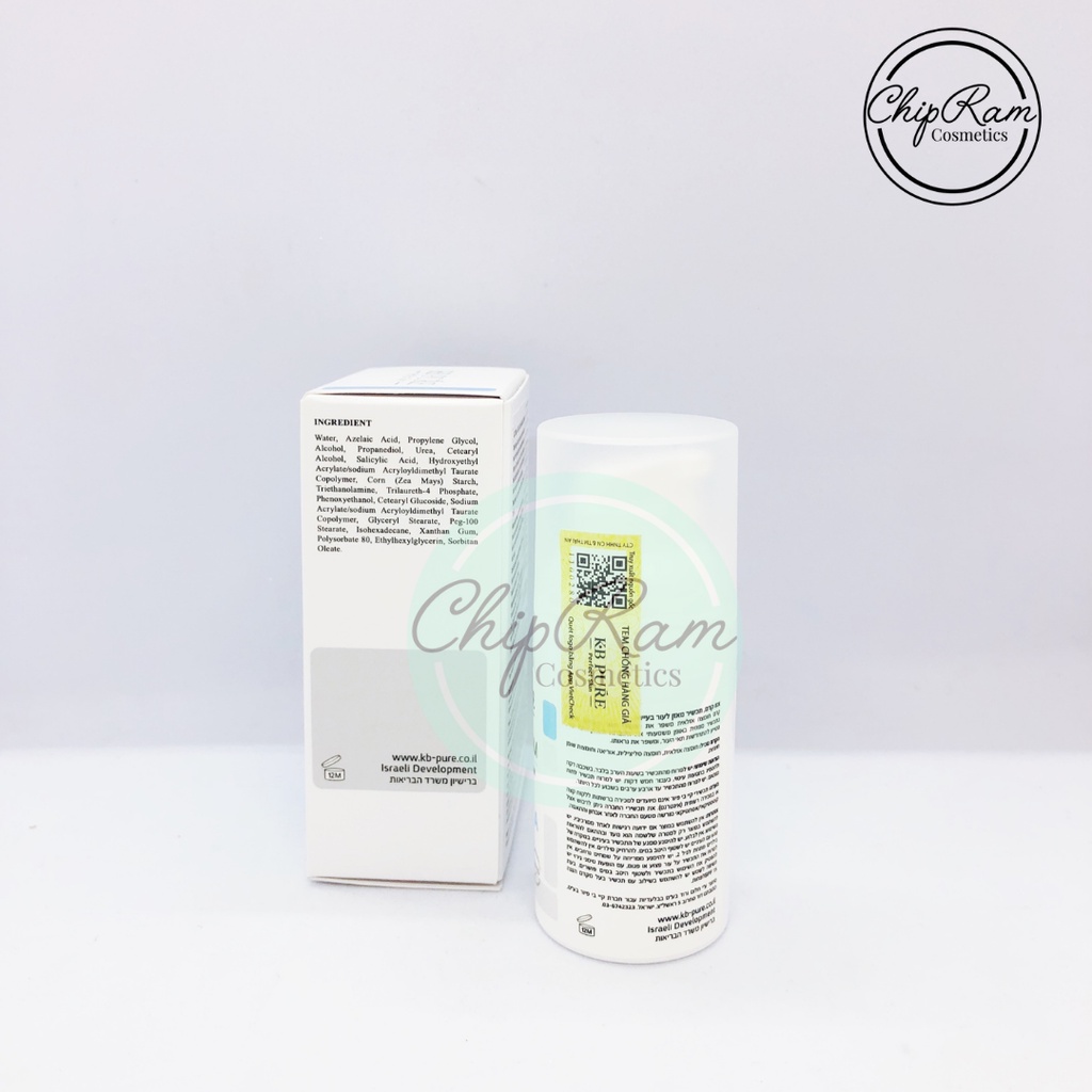 KB PU.RE A.Z.O CREAM KEM TÁI TẠO CÂN BẰNG GIẢM M.ỤN