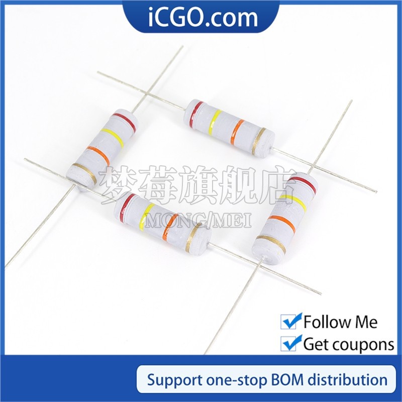 Set 20 điện trở phim Carbon 1W 2W 3W 5W 5% 39R 43R 47R 51R 56R 62R 68R 75R 82R 91 ORHM