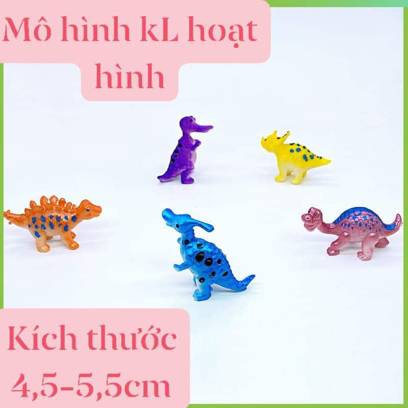 Mô hình 10 khủng long Đ vật SV biển  mini phiên bản hoạt hình xinh xắn