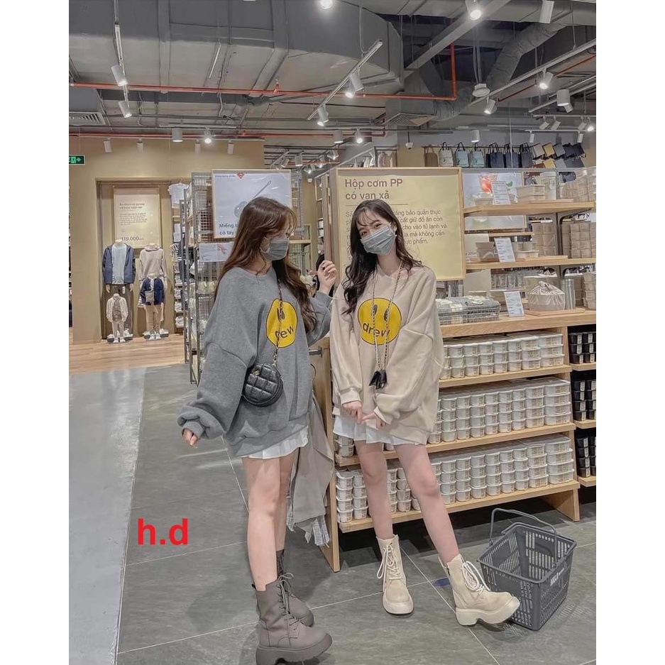 Áo Sweatshirts  dreww  Chất Nỉ cotton  siêu hót
