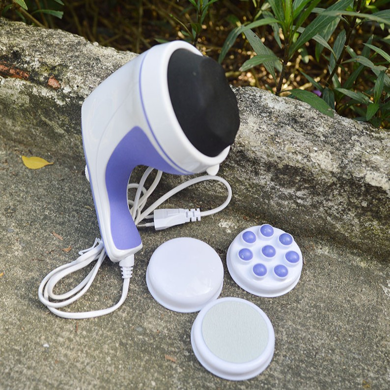 Bộ Kem tan mỡ tabaha 250g VÀ Máy massge bụng cầm tay 5 đầu relax toner