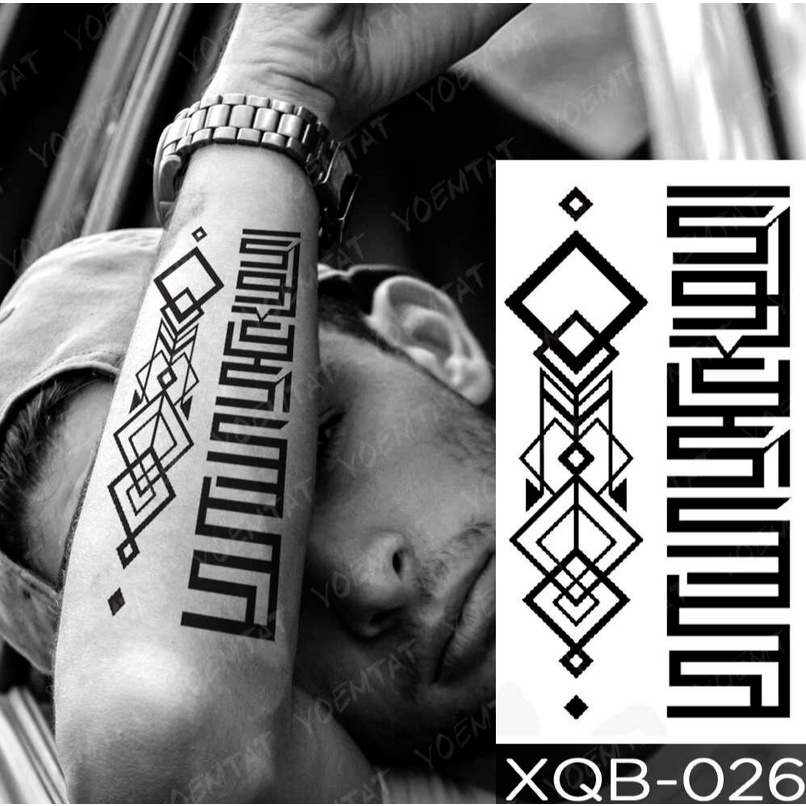 Phù Hợp Miếng Dán Hình Xăm Tạm Thời Chống Nước Hình Con Hổ / Gấu / Chó Sói / Chim / Hổ / Chó Sói / Mặt Trăng / Chim Chó Sói / Báo / Chó Sói / Sư Tử Độc Đáo