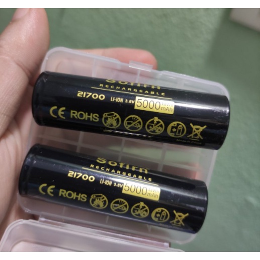 Pin đèn pin Sofirn  21700 5000 MAh Xả Cao