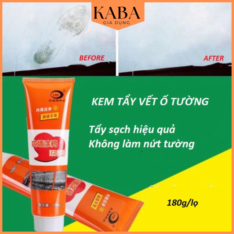 Kem tẩy vết bẩn tường, KEM TẨY XOÁ VẾT BẨN LAU TƯỜNG ĐA NĂNG CHUYÊN DỤNG KABA