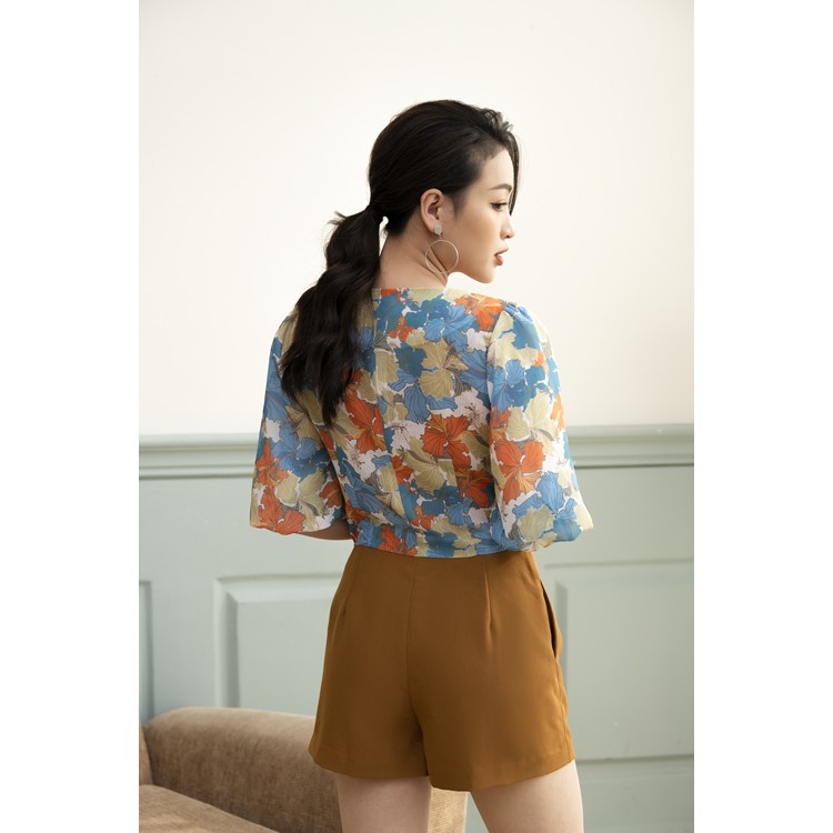 Quần Short Ly Trước, Khóa Giọt Lệ Thiết Kế Clara Mare - SHO3001 | BigBuy360 - bigbuy360.vn