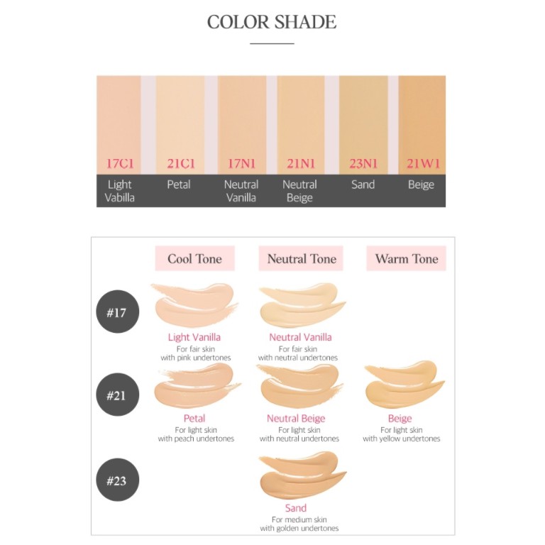 Phấn nước Etude House hai lớp mềm mịn SPF50+PA++++ 15g