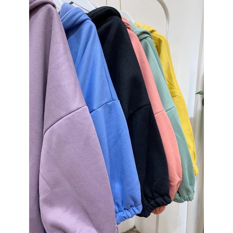 ÁO KHOÁC NỈ NHUNG KHOÁ TRÒN TAY BỒNG ULZZANG | BigBuy360 - bigbuy360.vn
