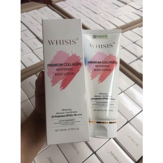 Kem Dưỡng Body Whisis Collagen Trắng Da Spf 50+ Pda++++ 200ml