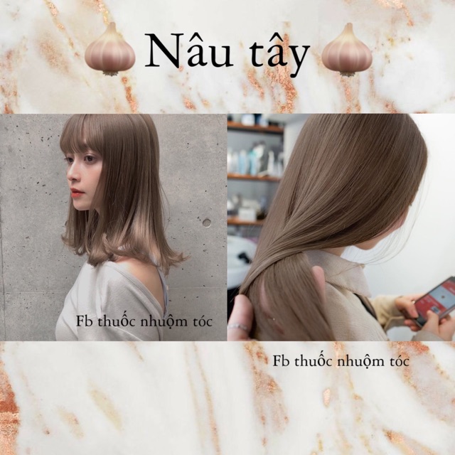 [SALE 30%] THUỐC NHUỘM TÓC THỜI TRANG TONE NÂU KHÔNG TẨY | BigBuy360 - bigbuy360.vn