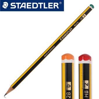 Mua 5 tặng 1 bút chì Staedtler 120-HB/2B (bút Đức sọc vàng đen đầu đỏ)