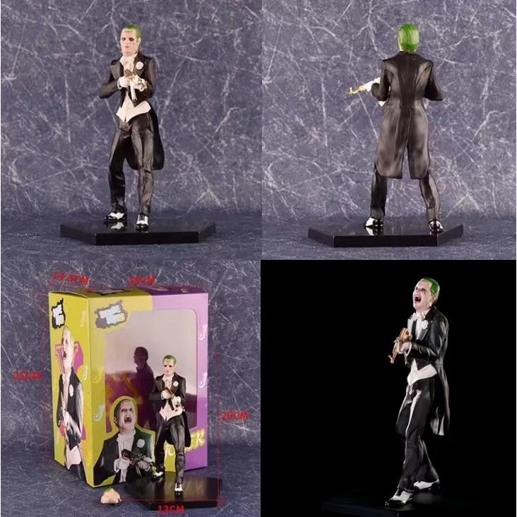 Tượng Mô Hình Nhân Vật Joker Trong Suicide Squad 18cm