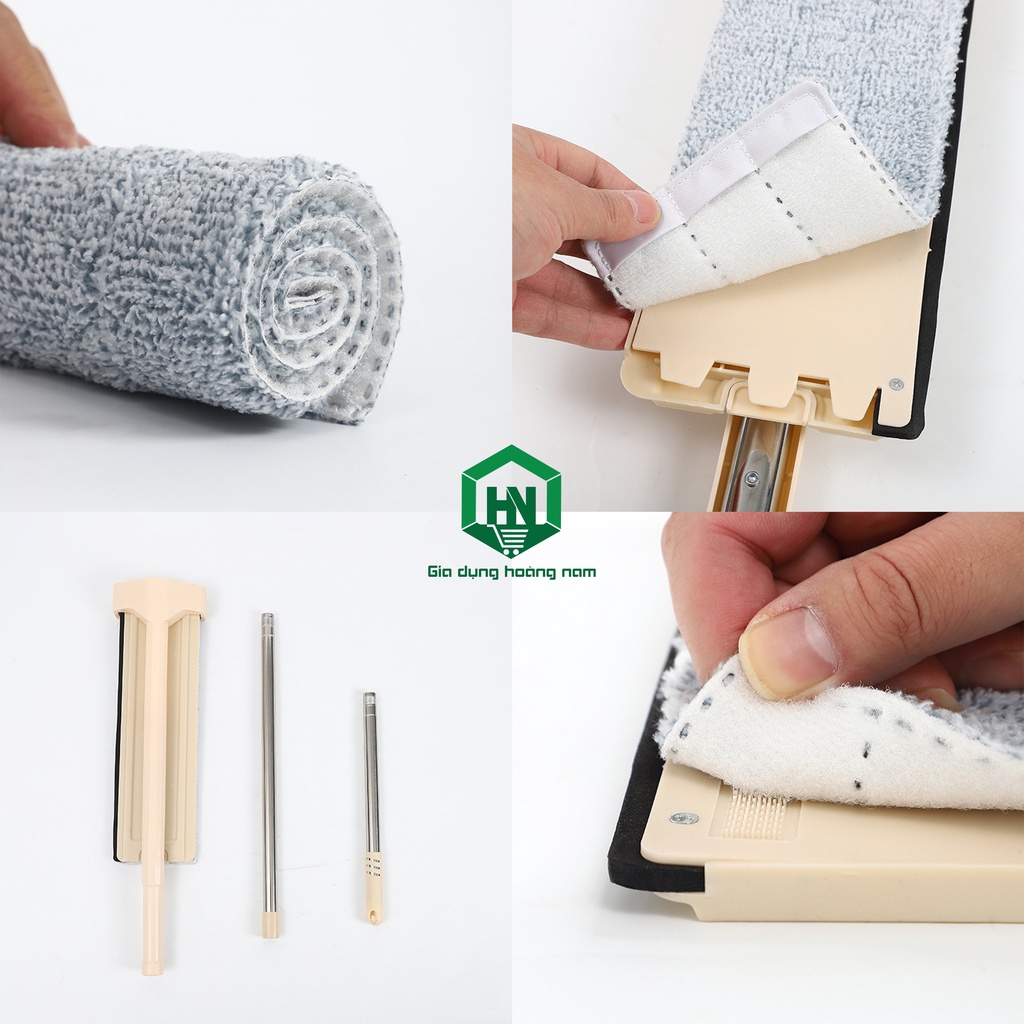 Chổi lau nhà tự vắt thông minh siêu sạch tiện lợi - CLN360