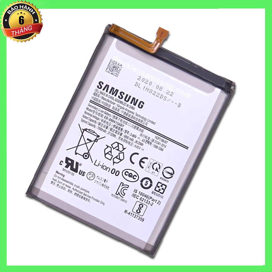 Pin Samsung M50/ M51, BM415, Zin, Bảo hành 6 tháng