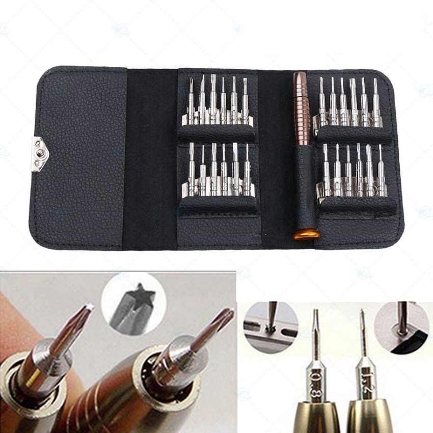 Bộ tua vít đa năng tua vít 25 đầu trong 1 Screwdriver độ cứng cao và bền, tiện dụng