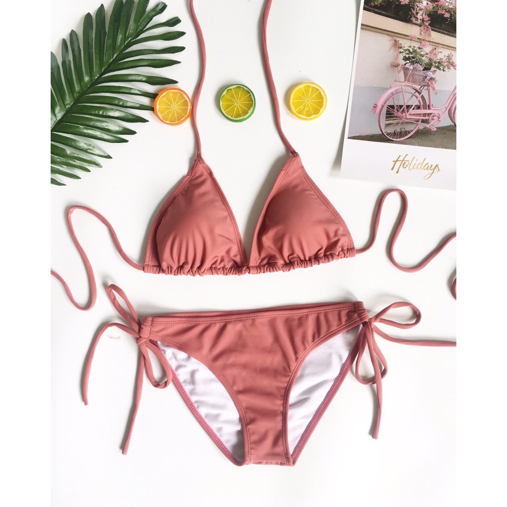 Bikini tam giác đen sexy (8 màu)