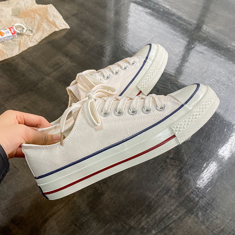 Mới Giày Thể Thao Canvas Cổ Thấp 2021 Replica 70s Dễ Phối Đồ Thời Trang Cho Nữ