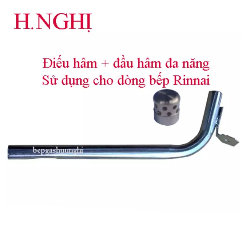 Điếu bếp gas rinnai và đầu hâm, sử dụng cho dòng bếp Rinnai, phụ kiện bếp gas