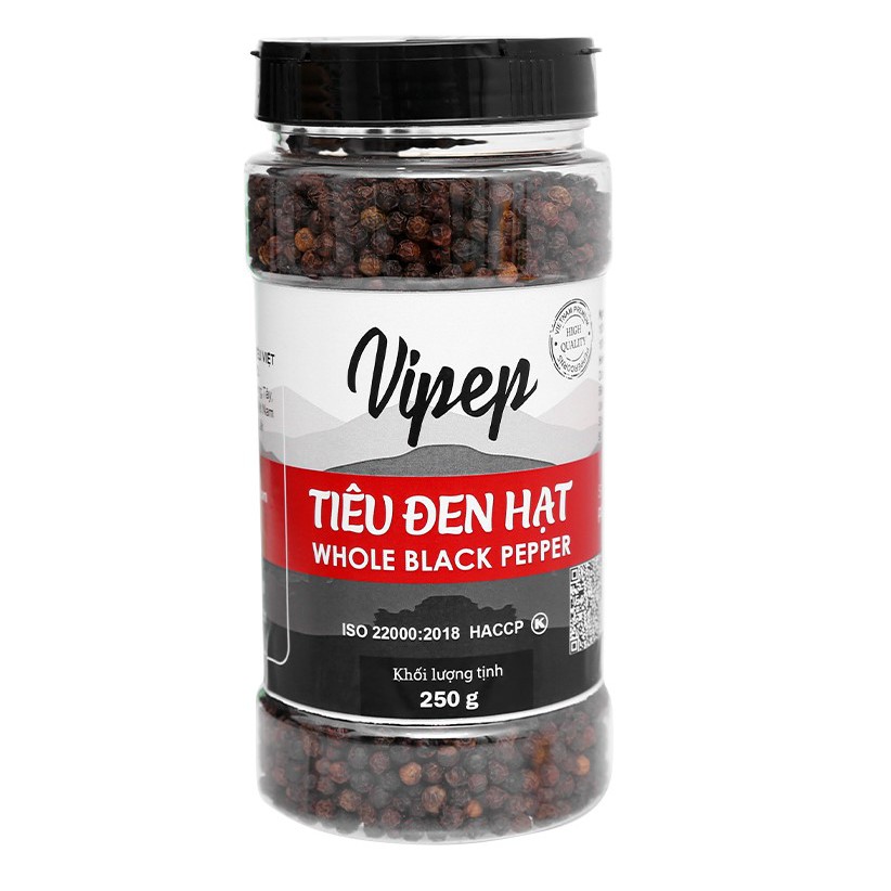 Tiêu đen hạt Vipep 250g