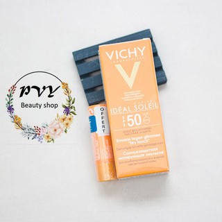SET KEM CHỐNG NẮNG VICHY (TẶNG KÈM SON DƯỠNG MÔI CHỐNG NẮNG VICHY)