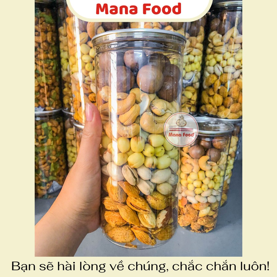 500G Mix 5 Hạt Dinh Dưỡng Mana Food, Hạt Dinh Dưỡng Mix |  VSATTP - Hạt bùi béo - Chất lượng