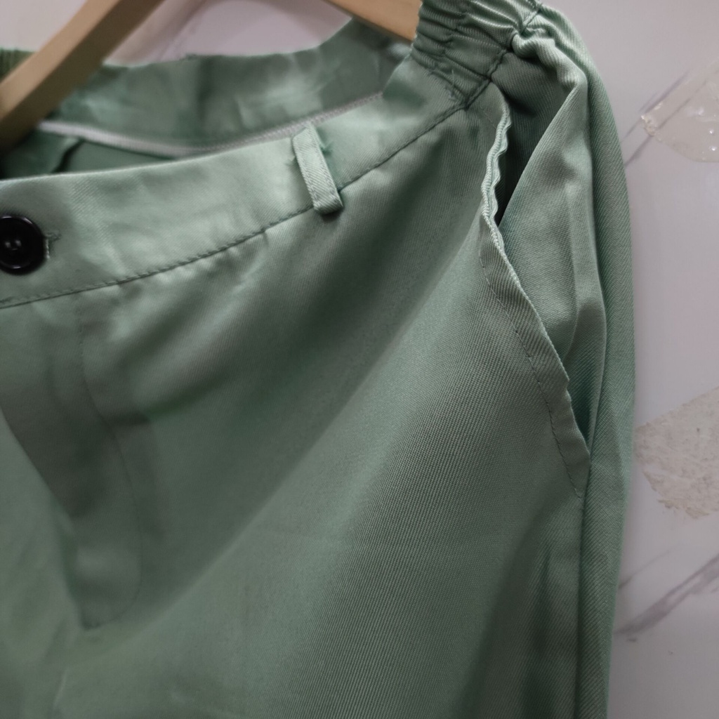 Trang phục và tóc giả cosplay nhân vật Loid Forger trong anime màu xanh lá nhạt thời trang cho nam