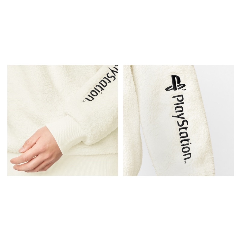 Set quần áo lông cừu nam Playstation thời trang, năng động của GU - Nhật