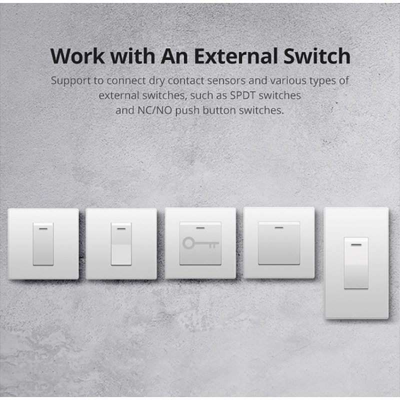 Sonoff Công Tắc Thông Minh Mini R2 Cho Gia Đình Nhà Thông Minh Wifi Điều Khiển Bằng Giọng Nói Thân Nhỏ Được Chia Sẻ Bởi Nhiều Người Điều Khiển Bằng Ứng Dụng Cloud1