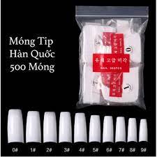 Móng Nối Tip Fom Hàn Nhiều Size 572