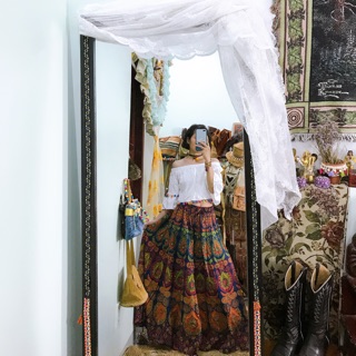Chân váy boho
