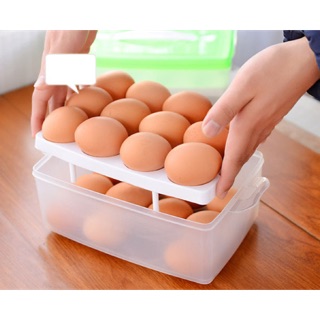 Hộp đựng trứng 24 quả - giao màu ngẫu nhiên