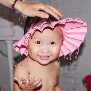 Mũ tắm cho bé