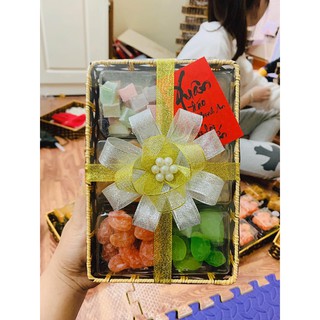 [Quà Biếu Tết]Hộp mứt tết sang trọng